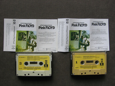 PINK FLOYD Ummagumma 2 x Cassette Set GREECE Waters / Gilmour ULTRA RARE!