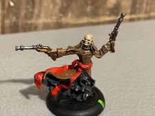 A6419 WARMACHINE HORDES CRYX PISTOL WRAITH METAL PAINTED