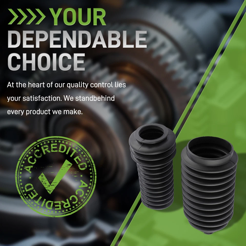 PAR DE BOTAS CON CREMALLERA DE DIRECCIÓN PARA Polaris Ranger 400 500 570 700 800 900 5412012 5412 Foto 4 de 4