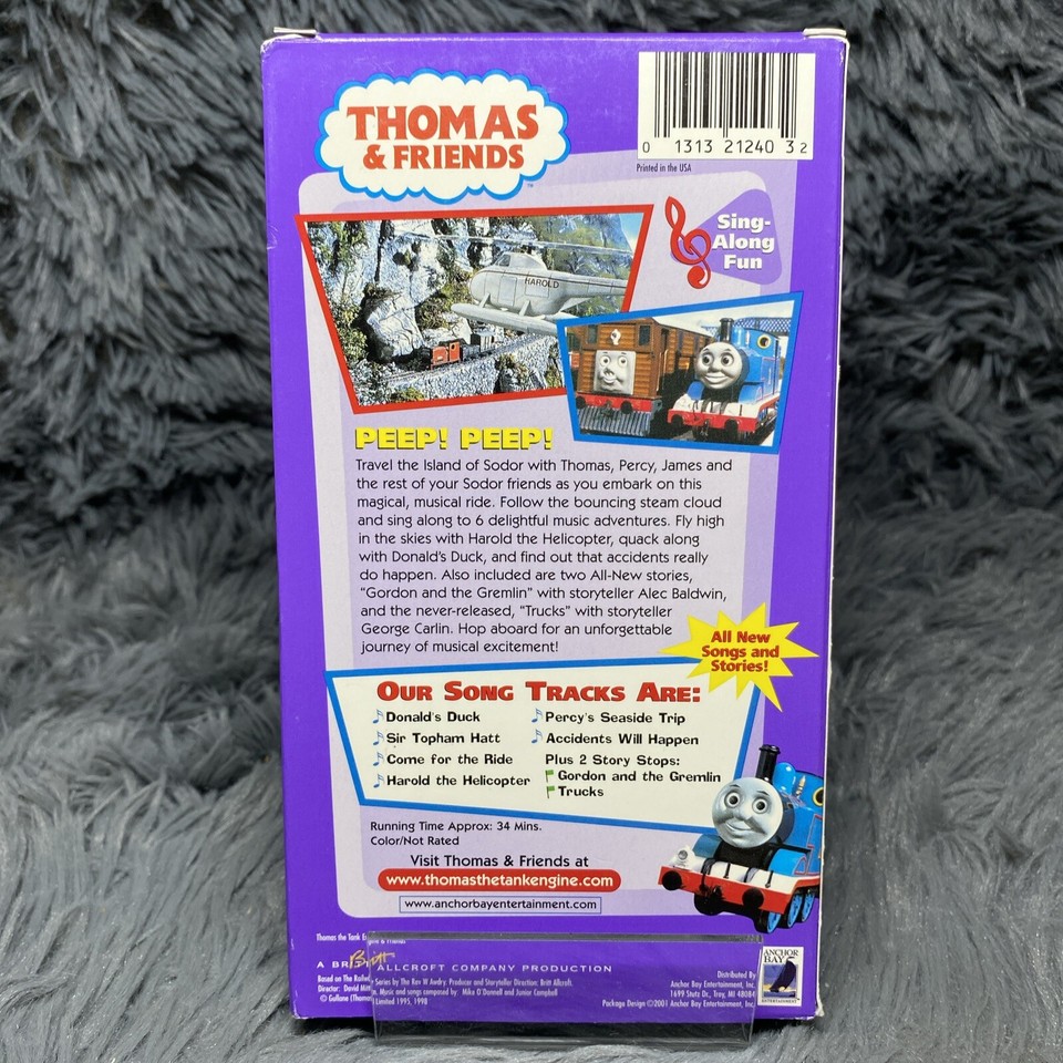 Thomas the Tank Engine & Friends Trackside Tunes VHS Tape 2001 Video ...