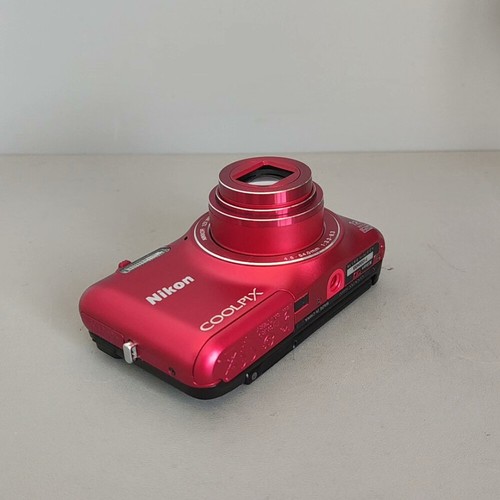 Nikon COOLPIX S6600 Digital Camera 1080i HD Video Recording CMOS Sensor Red - Picture 3 of 5