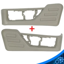 For 08-10 Ford F250 F350 Super Duty Gray Driver & Passenger Seat Panel Trim