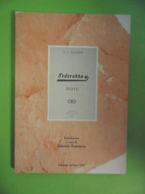 pederobba note 1901 Nachdruck Anastatica gepflegt Pro Loco Paladini B00KFDW8FW