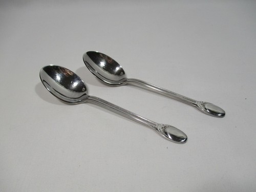 12 CUILLERES MOKA CAFE METAL ARGENTE DIXI SILVER PLATED MOKA SPOON MOKA LOFFEL - Picture 6 of 12