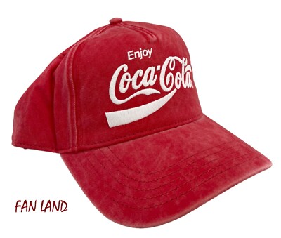New Coca-Cola Coke Fade Wash American Needle Mens Snapback