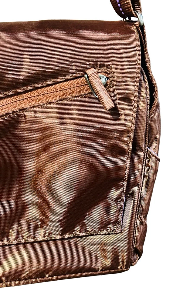 Cartera Bandolera REI Solapa Frontal Magnética Mediana Viaje Organizar Multi Bolsillos Foto 4 de 4