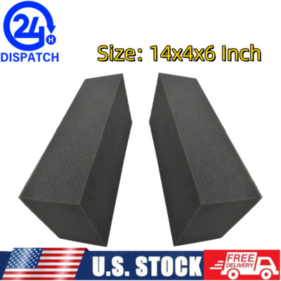 2PCS Fuel Cell Foam Block 14x4x6'' Inch Single Anti-Slosh Pump Gas Fuel Cell