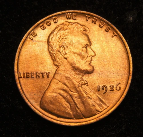 1926 Lincoln Wheat Cent  Gem BU+++++Red
