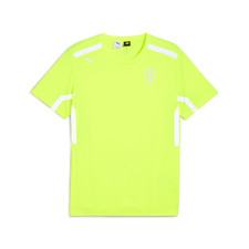 Scuderia Ferrari F1 Team 2025 Set Up Reflective T-Shirt Tee Yellow