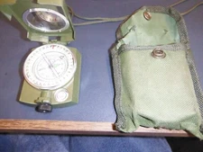 Sportneer Military Lensatic Sighting Compass with Carrying Bag, Waterproof