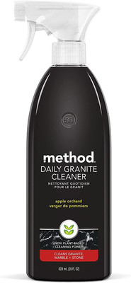 Method Daily Granite Cleaner Spray, Apple Orchard, Plant-Based Cleaning Agent 