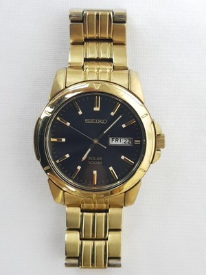 solar day date watch