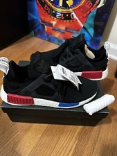 NEW Adidas NMD R1 OG 2017 Sneaker Size 9 EUR 42 Black Red Blue BNIB