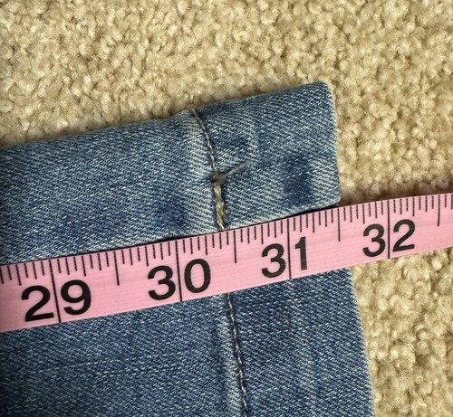 Code Bleu Womens Size 10 Blue Wide Leg Jeans Denim - Picture 4 of 4