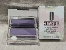 Clinique All About Shadow LAVENDER OUT LOUD (Soft Shimmer) .07 oz RARE 