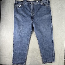 Vintage Levi's 540 Jean Mens Relaxed FitDenim Orange Tab USA Made Actual 50x30