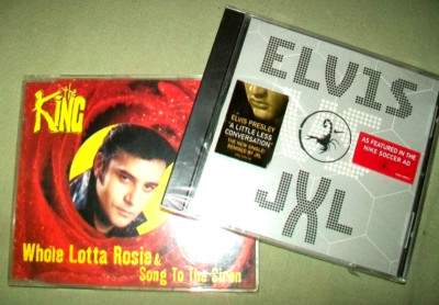 Elvis // Junkie XL // The King     **CD LOT**     Conversation  --  Whole Lotta 