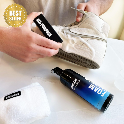 Shoe Cleaner Kit, Non-Toxic Quick Dry, Safe for All Materials, Powerful Cleaning - Picture 8 of 12