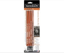 Generals Charcoal Pencil Kit