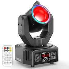 8PCS Mini LED RGBW Moving Head Stage Light Spotlight-Beam Laser DMX Disco Party