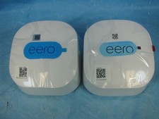 2 EERO 6 Dual Band Mesh Wi-Fi Router Speeds Up To 1 Gbps 1,500 Sq Ft Unit Only