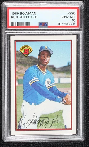 1989 Bowman Ken Griffey Jr #220 PSA 10 GEM MT Rookie RC HOF