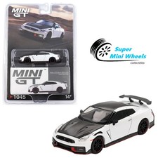 Mini GT 1:64 Nissan GT-R Nismo 2024 – Brilliant White Pearl #1045