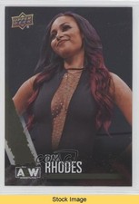 2021 AEW All Elite Wrestling Rainbow Foil Eden Stiles Brandi Rhodes #53 READ m7v