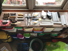 Job Lot of Connectors, Terminal blocks, Earth Straps And Other Electrical Items