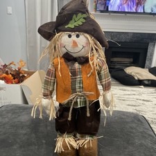 HALLOWEEN or THANKSGIVING - fall decor Scarecrow cute for 21  tall