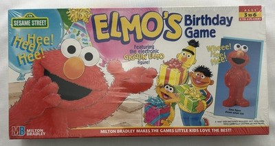 1997 Elmo's Birthday Game by Milton Bradley Brand New Sealed FREE SHIPPING
