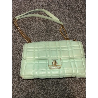 kate spade Evelyn QuiltedMedium Convertible Shoulder Bag, Pistachio Cream 