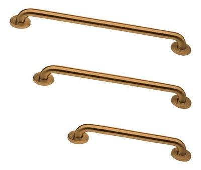 Grab Bar Bundle - ADA Compliance - Brushed Rose Gold, 1.5'' Diameter - 18'', 36...