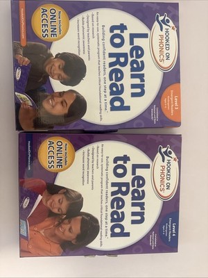 Hooked on Phonics Learn to Read - Levels 3&4 Complete: - Paperback - Very Good