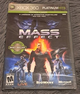 Mass Effect (M) Platinum Hits - Microsoft Xbox 360 New Sealed