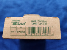 TACO  Comfort Solutions 3/4 in. Sweat  Bronze Flow Check  219 - 4