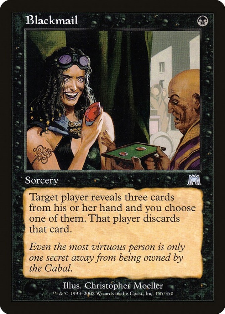 Blackmail ONS - 127 LP Onslaught Magic