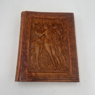 The Three Graces Botticelli Leather Photo Album - Perfect Gift 11x9 