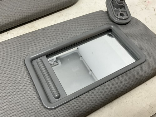 2012-2017 Hyundai Accent Sun Visor Shades Set Pair Left Right Gray OEM - Picture 4 of 6