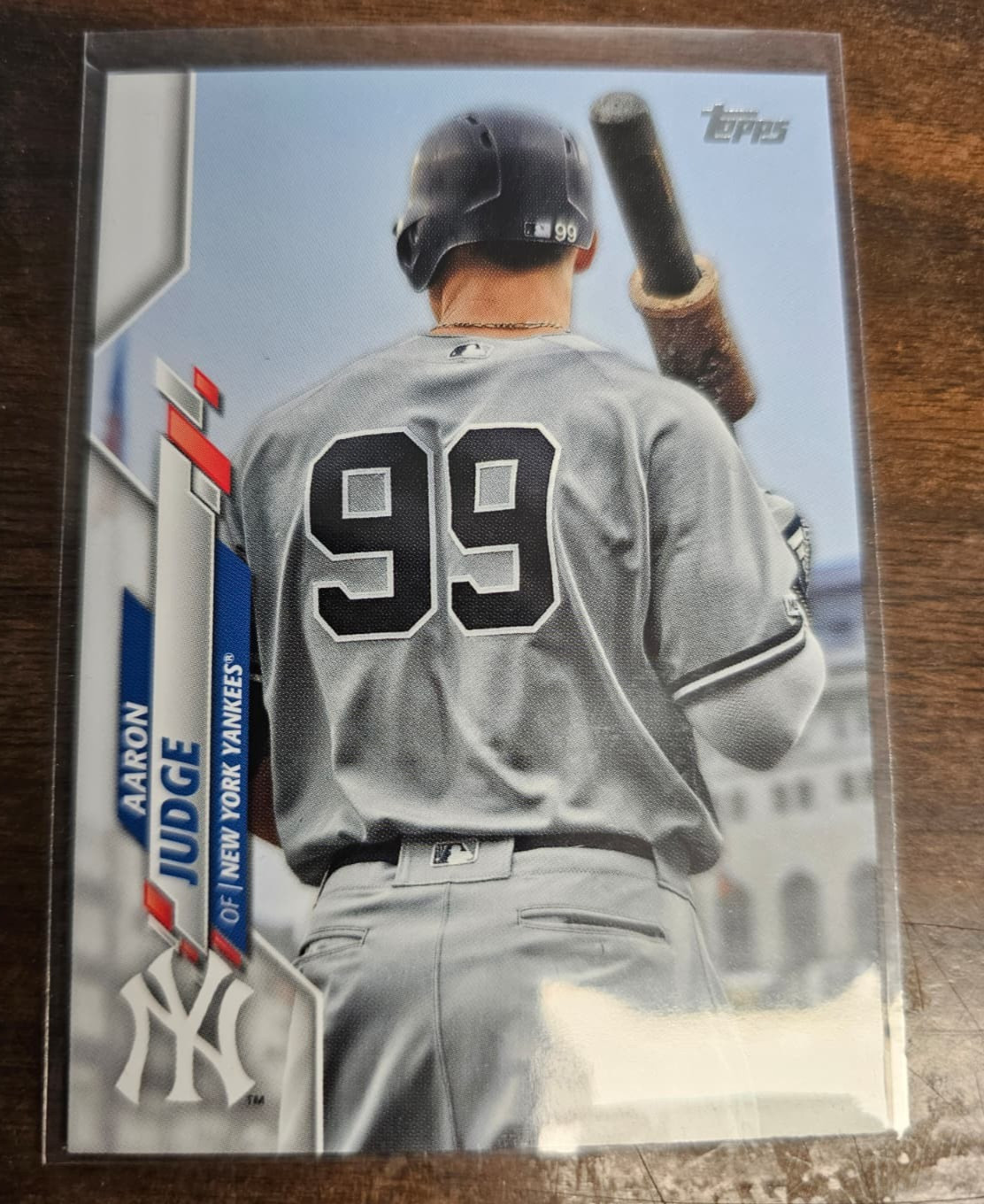 2020 Topps Update SSP Aaron Judge Variation Back Of Jersey #U-15