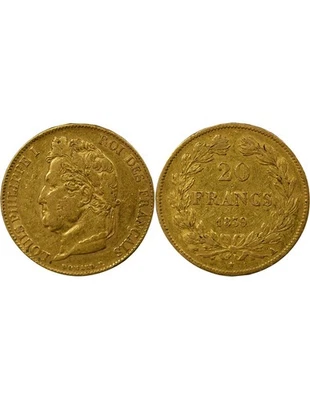 France Louis Philippe I - 20 Francs Or, Domard - 1839 A Paris - Photo 1/3
