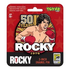 Rocky 50th Anniversary 3-Inch Mega Enamel Pin
