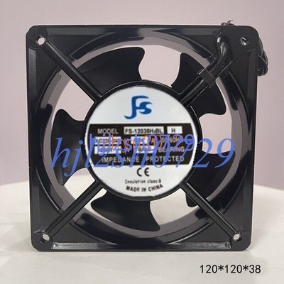 1PCS  FS-12038H2BL  H 220-240V 0.14A 23/21W Rack Axial Fan 2-wire *qq