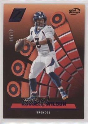2022 Panini Zenith 2nd Down 41/50 Russell Wilson #77 s1i