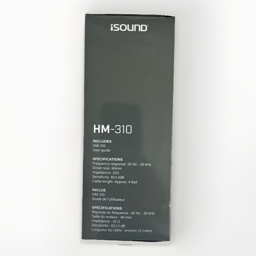 iSound HM-310 Kid Friendly Headphones Black New Sealed - Picture 7 of 8