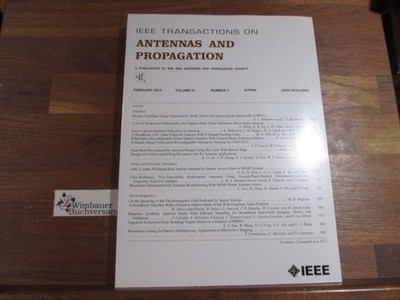 IEEE Transactions on Antennas and Propagation (Vol 63 , No 2, February 2015) IEE