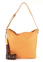Fredsbruder Matu Hobo Schultertasche Shopper Tasche Melon Apricot Braun Neu