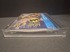 The Adventures of Batman & Robin (Sega CD, 1995) Complete CIB Registration Card