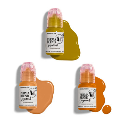 PERMA BLEND Permanent Makeup Correctors Toners Microblading Permablend Pigment