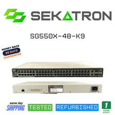 ?? Cisco SG550X-48-K9 ? 48× Gigabit ? 4× 10G SFP+ ? Dual-Fan ? Tested ?FastShip